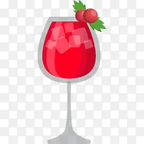 红色酸梅汤