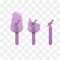 紫色冰棒