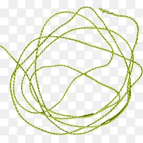 绿色漂亮绳子