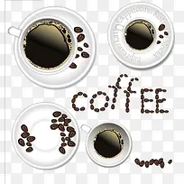 卡通咖啡咖啡杯