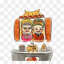 拜厨神图片