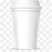 白色纸杯子素材图