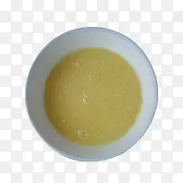 碗中的玉米汤素材图片
