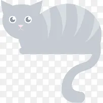 匍匐的小猫