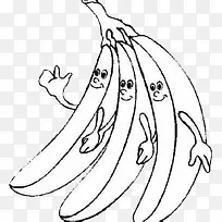 香蕉手绘图