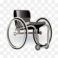 轮椅矢量素材