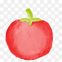 卡通手绘彩绘西红柿