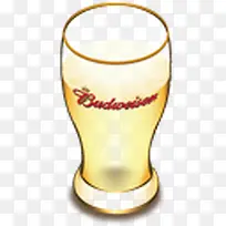 百威啤酒啤酒玻璃Beer-icon