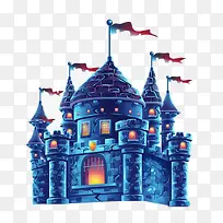 蓝色城堡