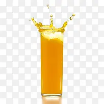黄色液体芒果汁