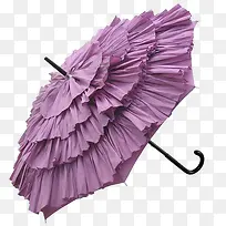 漂亮的紫色淑女伞免抠素材