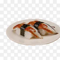 圆盘鳗鱼寿司餐饮食品