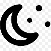 月亮星星Dripicons-Weather-icons