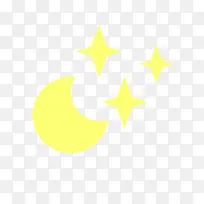 月亮星星Weather-Specific-Icons