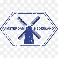 阿姆斯特丹风车图章