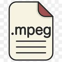 文件延伸文件格式MPEG视频文