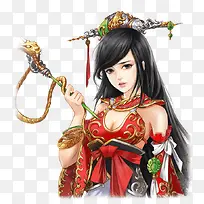 琅琊榜红色性感战衣