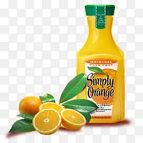 橙汁瓶子 鲜橙