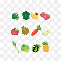 多种蔬菜水果