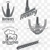 啤酒标志图标设计图片