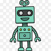 人工智能机器人免抠png插画装饰