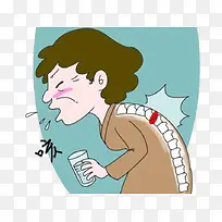 老人咳嗽可能导致脑溢血