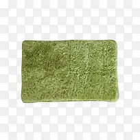 绿色干净免扣毛地毯居家式素材
