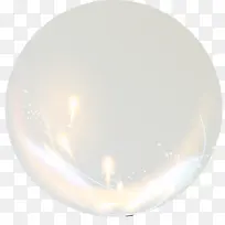 矢量手绘流光溢彩的透明球