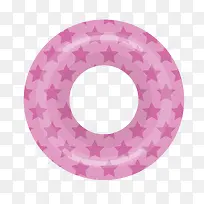 粉色泳圈