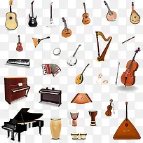 音乐器材元素符号