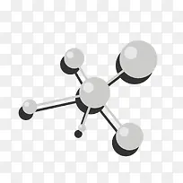 灰色圆形分子式
