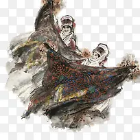 曼妙多姿的柯尔克孜族舞