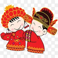 拜堂图案