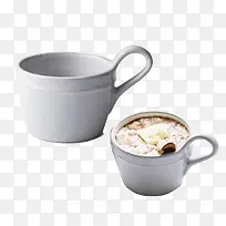 奶杯办公室水杯花茶杯