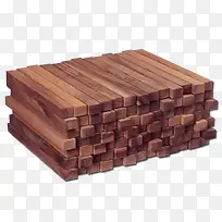 一堆木材