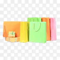 彩色购物袋