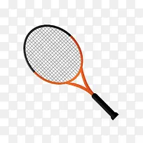 橙色网球拍