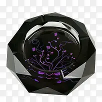 紫花烟灰缸