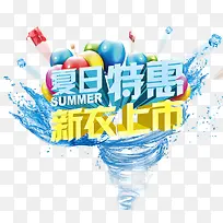 夏日文字排版