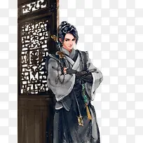 持剑男子