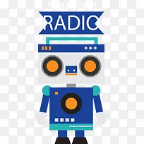 收音机机器人
