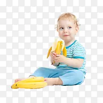 吃香蕉的宝宝