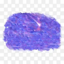 星空紫色的二次元天空