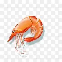 免抠黄色一只小龙虾