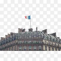 法国罗浮宫旗帜