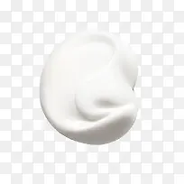白色浓郁奶香固体造型