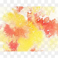 红黄渐变色色彩喷绘背景高清图