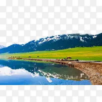 赛里木湖风景