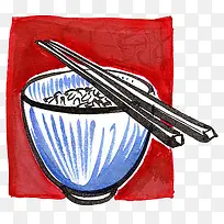粮食碗筷