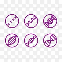 DNA链图标合集